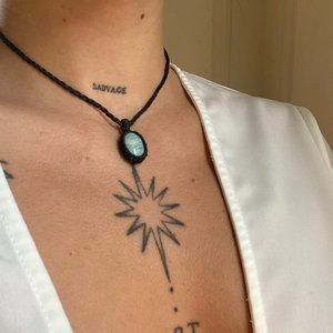 Collier artisanal - Turquoise